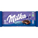 Milka Sandwıch Çikolata 92G Oreolu - Alp Sütlü Çikolata ve Çıtır Oreo 2'li Ekonomik Paket - 2 Adet - 92 G