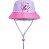 Milk&moo Küçük Deniz Kızı Ayarlanabilir Bebek Yazlık Şapkası 0-18 Ay - Standart - Renkli