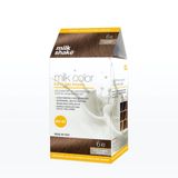 milk_shake Milk Color Eko Kalıcı Saç Boyası Seti 6E Koyu Kumral Egzotik