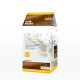 milk_shake Milk Color Eko Kalıcı Saç Boyası Seti 7.3 Orta Kumral Dore