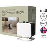 Mill Compact Fanlı Isıtıcı 1800W - Beyaz
