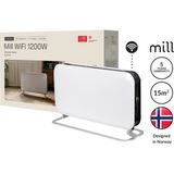Mill Elektrikli Taşınabilir Konvektör Isıtıcı Wi-Fi Bağlantılı 1200W