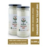 Mill More 2'li Organik Tam Yulaf Unu 300 g +6 Ay