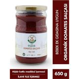 Mill More Organik Tuzsuz Domates Salçası 650 g