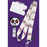 MİLLENEX Bambu Yüzüzcü Panda Boyun Askı İpi 3 Lü Set Boyun İpi Boyun Askısı Yoyo Yaka Yatay Kartlık-B331-Y142