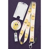 MİLLENEX Hemşire Yavru Civciv Boyun İpi Boyun Askı İpi 3 Lü Set Boyun İpi Yoyo Yaka Dikey Kartlık-B355-Y058