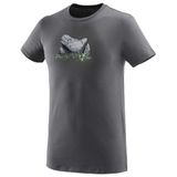 MILLET Boulder Dream TS SS Tişört, S, MIV8310, Antrasit, Erkek