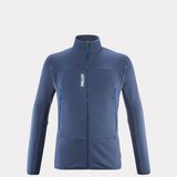 Millet Fusıon Grıd H Erkek Polar Ceket Tam Fermuarlı MIV9465 MIV.N0395 - XL - Mavi