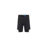Millet Intense 2 In 1 Patika Koşu Şortu, L, MIV10371 N0247N0247L, Siyah, Erkek