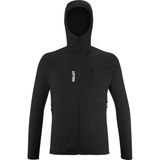 Millet Seneca Fl Hd Erkek Kapşonlu Polar Ceket Tam Fermuar MIV10336 N0247 - Siyah