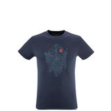 MILLET Trekker Ts Ss M erkek tişörtü, Mavi, S