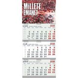 Millete Emanet 2026 Gemici Duvar Takvimi