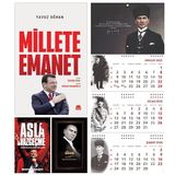 Millete Emanet ve Asla Vazgeçme - Gazi Paşa Ajanda - Gazi Duvar Takvimi