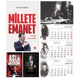 Millete Emanet ve Asla Vazgeçme - Istikbal Ajanda - Imza Duvar Takvimi