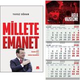 Millete Emanet ve Gemici Duvar Takvimi-Av
