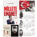 Millete Emanet ve Yalnız Değilsin Başkan - Komutan Ajanda - Ayyıldız Duvar Takvimi