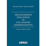 Milletlerarası Özel Hukuk ve Usul Hukuku Hakkında Kanun - Ahmet Cemal Ruhi
