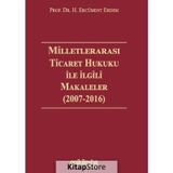 Milletlerarası Ticaret Hukuku ile İlgili Makaleler - H. Ercüment Erdem