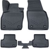 Millguard Volkswagen Golf 7 2014 Havuzlu 4d Paspas - Siyah