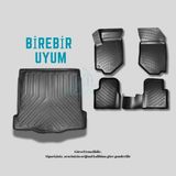 Millguard Volkswagen Tiguan 2007-2015 4d Lazer Kesim Bagaj Havuzu Havuz - Siyah - Siyah