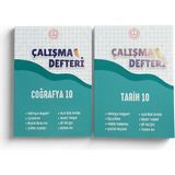 Milli Eğitim Bakanlığı Yayınları Meb Yayınları | 10. Sınıf Çalışma Defteri Seti | Coğrafya 10 + Tarih 10 | Ortaöğretim Beceri Temelli Çalışma Kitabı 2'li Set