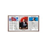 Milli Levha 3'lü 45x90 Ahşap Çerçeve Pan424 FRTFRT1008015