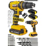 Millian 24 V Darbeli Vidalama Akülü Matkap 5 Ah Akü ve Ergonomik Tasarım ile Yüksek Tork Gücü - AKÜLÜ VİDALAMA