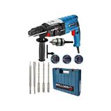 Millian İtalyan 3200W Kırıcı Delici Metal Dişli Sjs Şanzuman Hiltı Darbeli Matkap ve 5 Uç