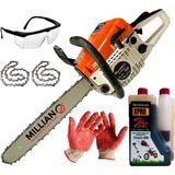 Millian Mln-tt6200set 62 Cc Benzinli Ağaç Kesme Hızar Testeresi