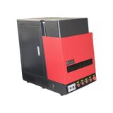Milmaksan 30W Kapalı Kabin Fiber Lazer Markalama Makinesi - Beyaz