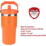Milo Of Climbing Daily Unipro 500 ml Sıcak/soğuk Çelik Termos - Turuncu
