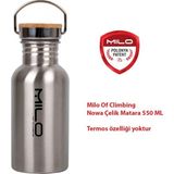 Milo Of Climbing Nowa 550 ml Çelik Matara - Metal