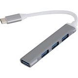 Milonsa USB Type-C 4 Port Çoklayıcı Hub | USB 3.0 & 2.0 Adaptör | Hızlı ve Taşınabilir