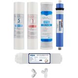 Milsuart Açık Kasa Su Arıtma Cihazı 5li Filtresi Standart Membran Set