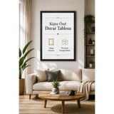 Milura Kişiye Özel Siyah Çerçeve Duvar Tablosu – Fotoğrafını Gönder, Anılarınızı Çerçeveleyelim – | 15x21, 21x30, 30x42 cm