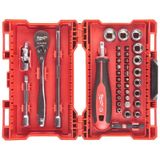 Milwaukee 1/4” 38 Parça Set Cırcır ve Tornavida Kol 4932479096