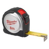 Milwaukee 4932451640 8/25 Kırmızı Siyah Gümüş Şerit Metre