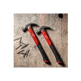 Milwaukee 4932478657 450 gr Fiber Saplı Kavisli Çivi Bölmeli Çekiç