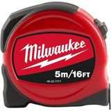 Milwaukee Ağır Hizmet Tipi Kompakt Şerit Metre Slimline 5m/25mm - 48227717