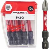 Milwaukee Bits Uç Matkap Ucu Tornavida Ucu Vidalama Ucu PH2-50MM T4932430855 - 10 Adet - Altın