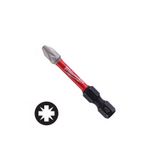 Milwaukee Bits Uç Matkap Ucu Tornavida Ucu Vidalama Ucu PZ2-50MM (1 Adet) T4932430866