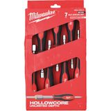 Milwaukee Hollowcore Manyetik Lokma Tornavida Set - 7 Parça 4932479891