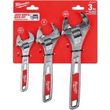 Milwaukee Kurbağacık Set 3 Parça 150/200/250 Mm 4932493414