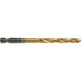 Milwaukee Metal Matkap Ucu Hex Girişli Hss-G 6,0X105 mm 10'lu Pkt T4932478181