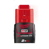 Milwaukee Redlithium-Ion 12V. 2,0AH Akü