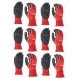 Milwaukee Sıvı Ve Yağ 1.Derece Kesik Korumalı Eldiven 9/L Pk(12) 4932493225