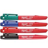 Milwaukee T48223106 Ağır Hizmet Tipi Inkzall İşaretleme Kalemi Seti