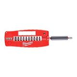 Milwaukee T4932430910 Bits Uç Seti 12 Parça +tornavida + Kablo Sıyırma 12 Li Kırmızı