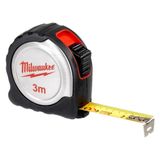 Milwaukee T4932451637 3 m Inox Gövdeli Şerit Metre