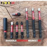 Milwaukee Yıldız Bits Uç Uzatma Seti Yıldız Sıkma Uç Cobalt Set 8